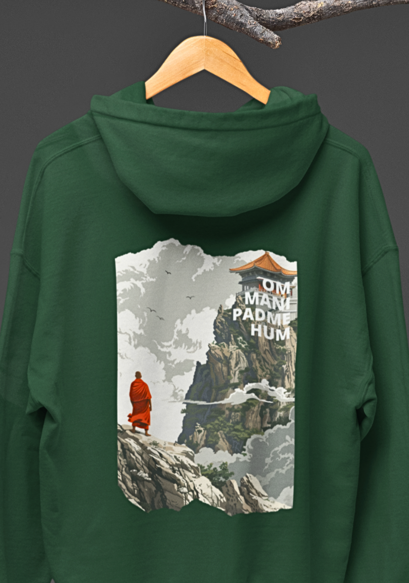 Mantra of Enlightenment : Om Mani Padme Hum Hoodie