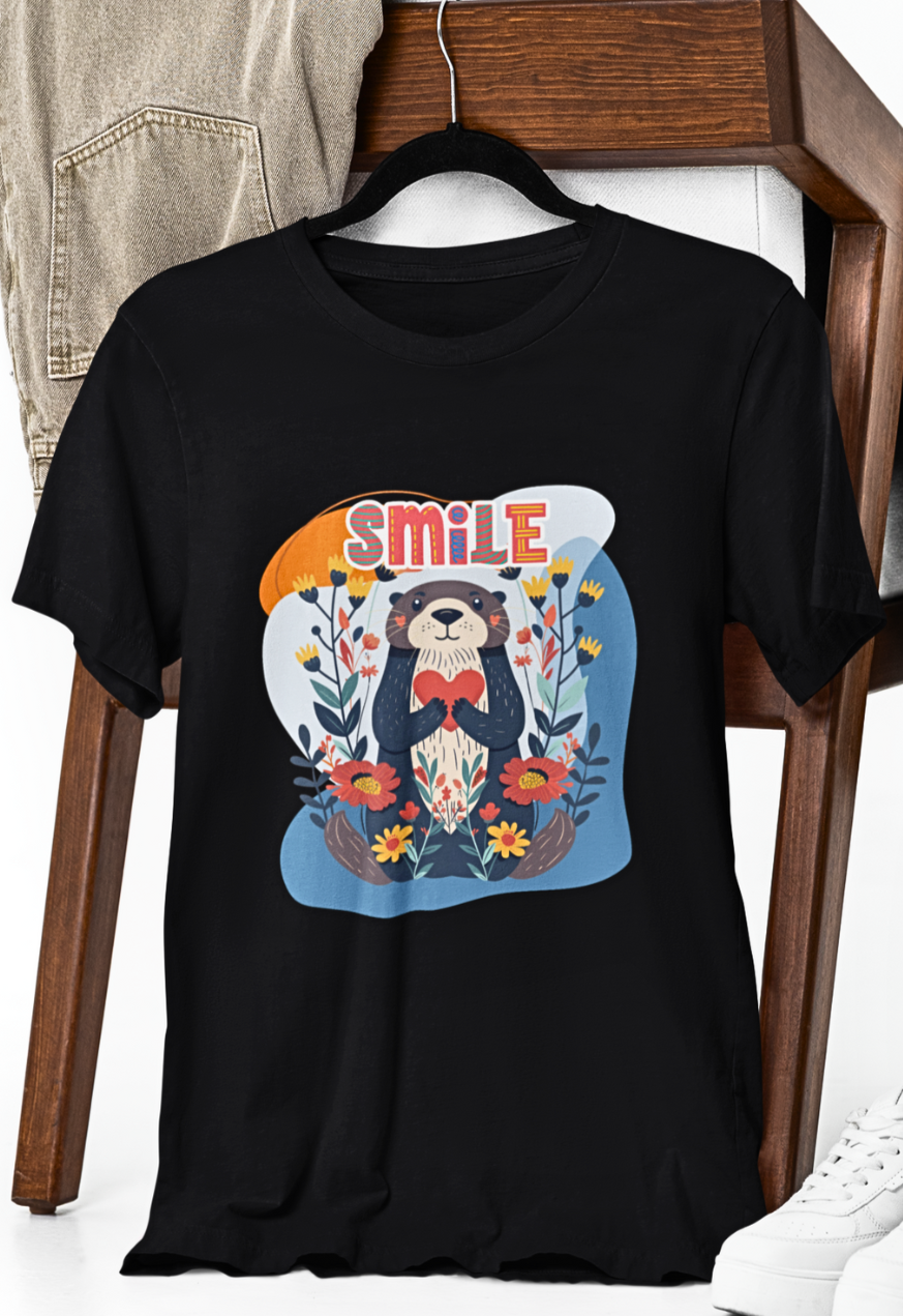 Smile Bright Otter Tee