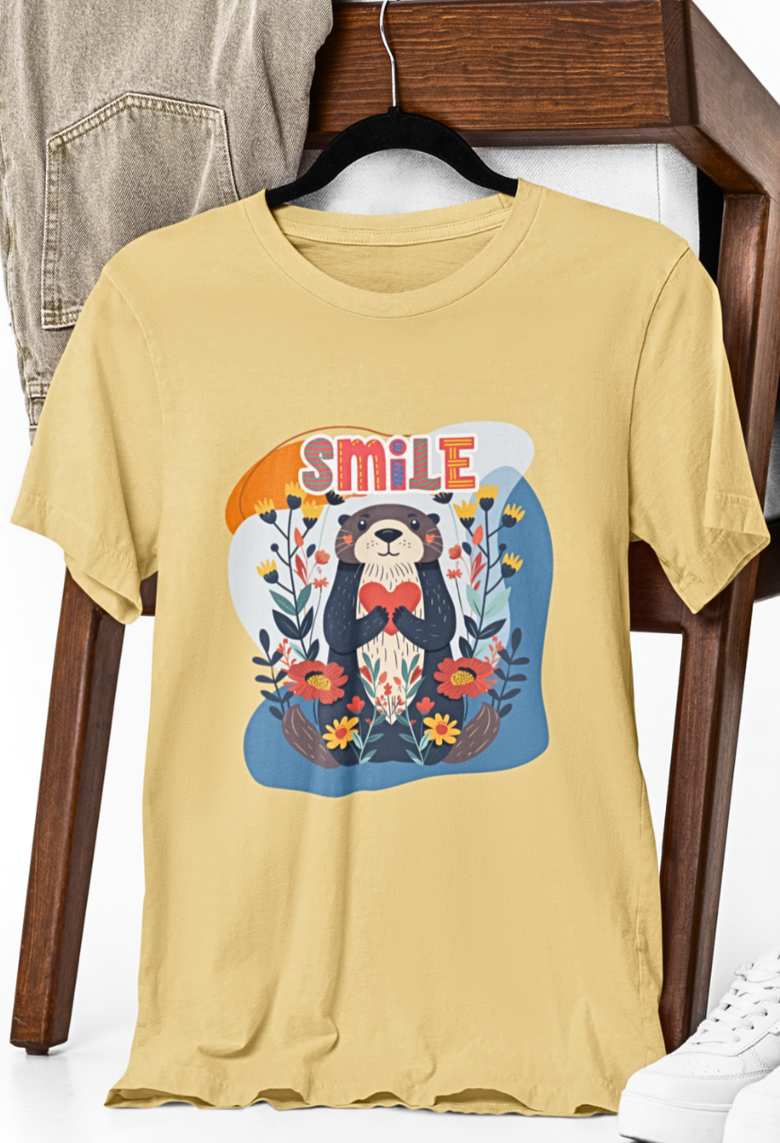 Smile Bright Otter Tee