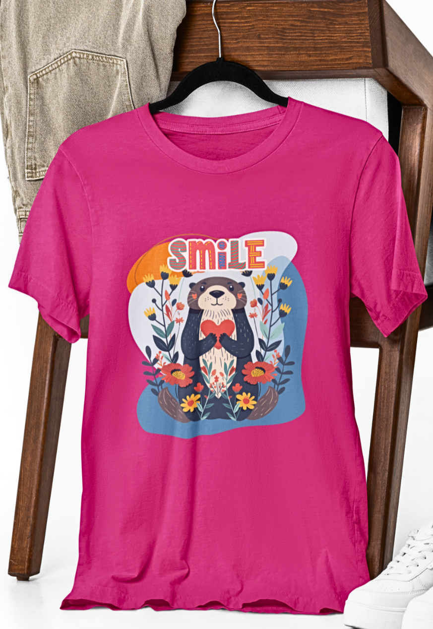 Smile Bright Otter Tee