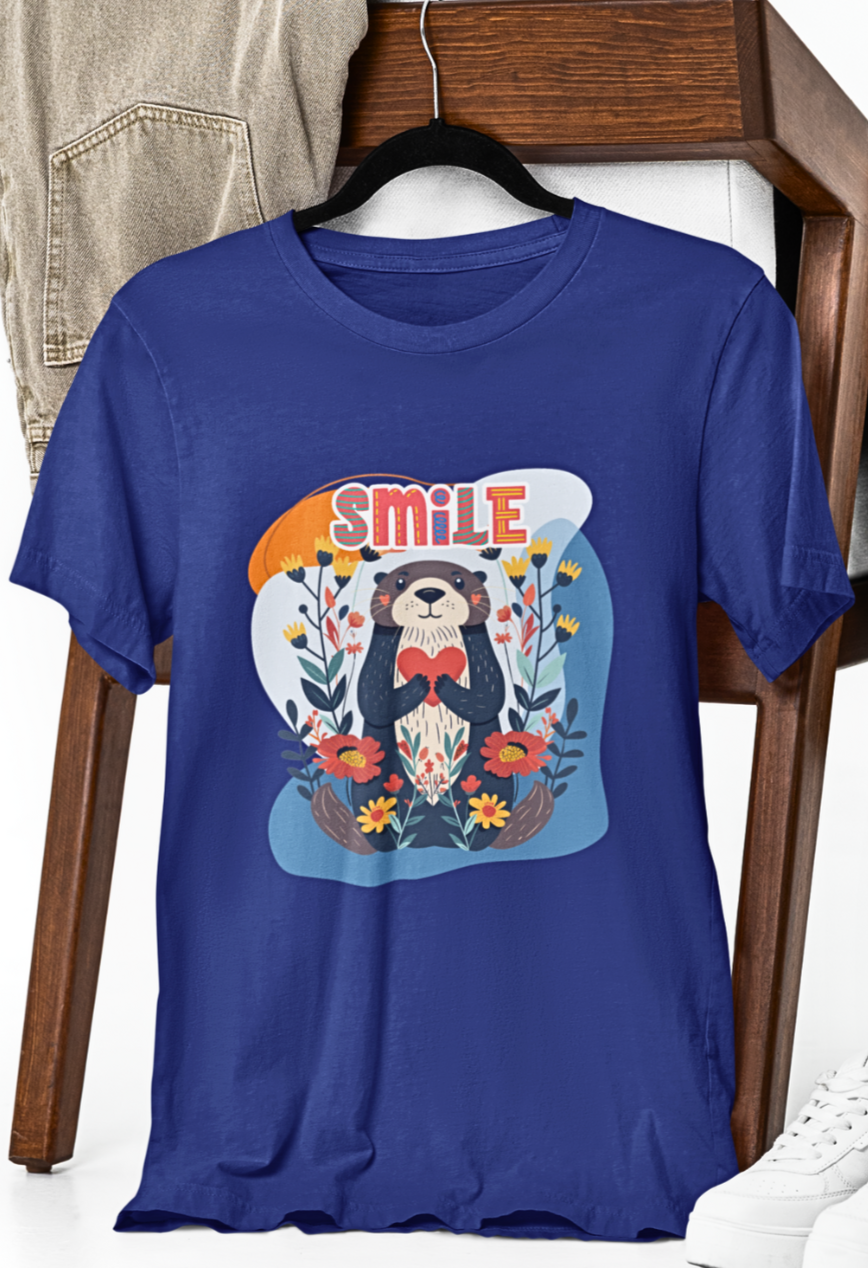 Smile Bright Otter Tee