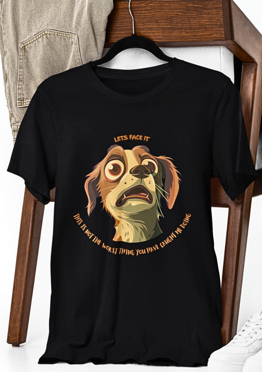 Astounded Pup T-shirt