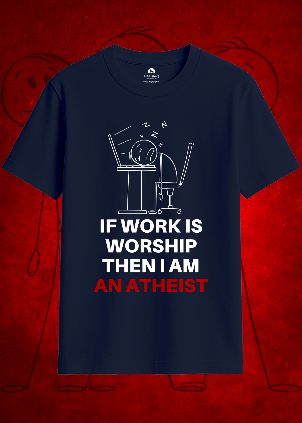 Work Worship Dropout Tee