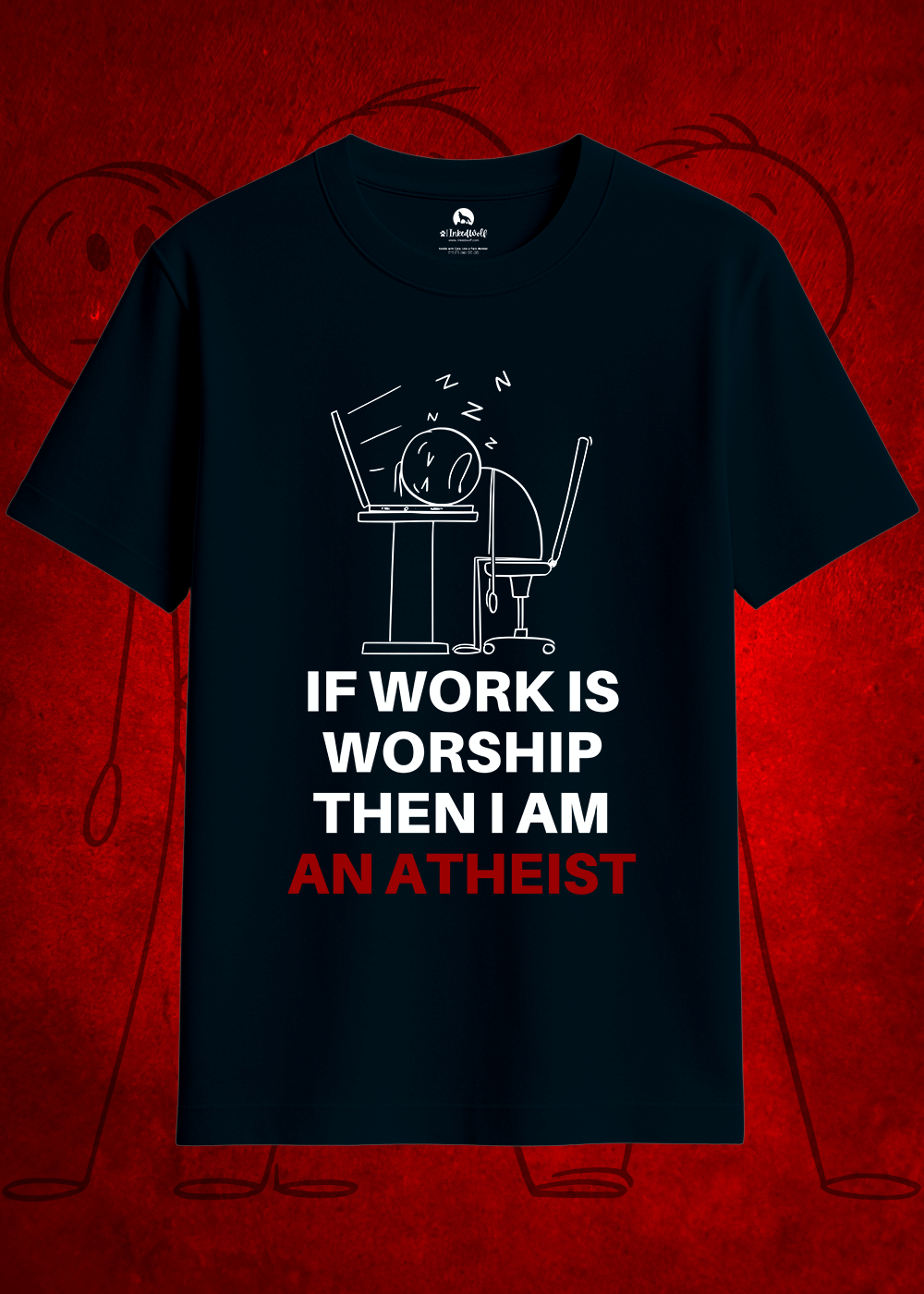 Work Worship Dropout Tee