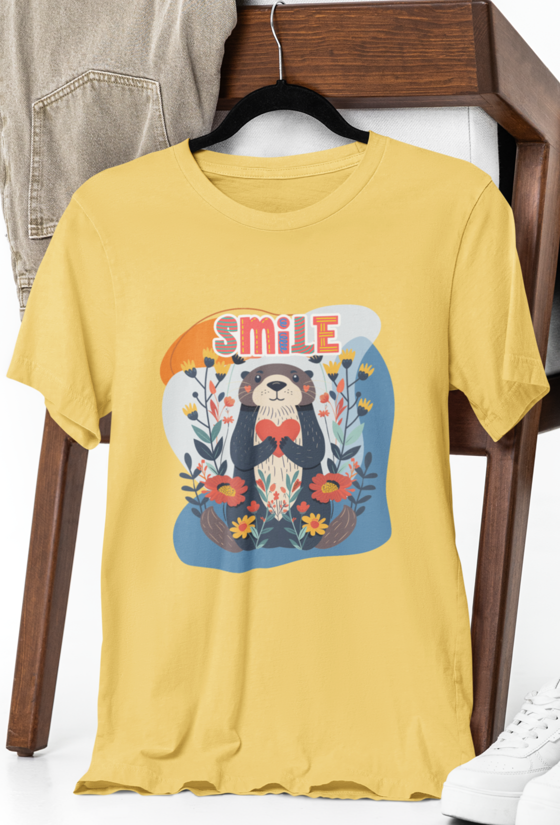 Smile Bright Otter Tee