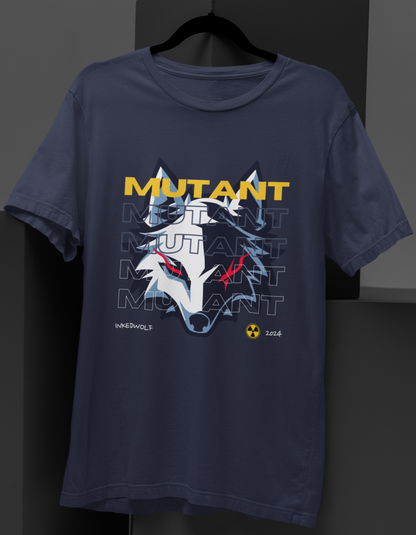 Mutant Wolf Graphic T-Shirt by Inkedwolf