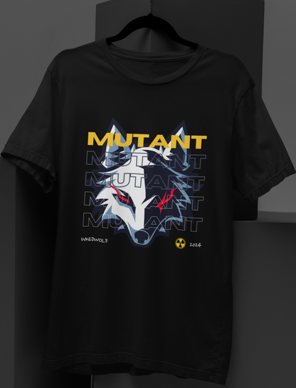 Mutant Wolf Graphic T-Shirt by Inkedwolf