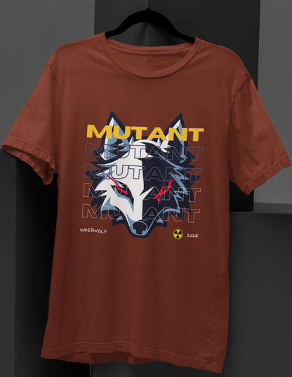 Mutant Wolf Graphic T-Shirt by Inkedwolf