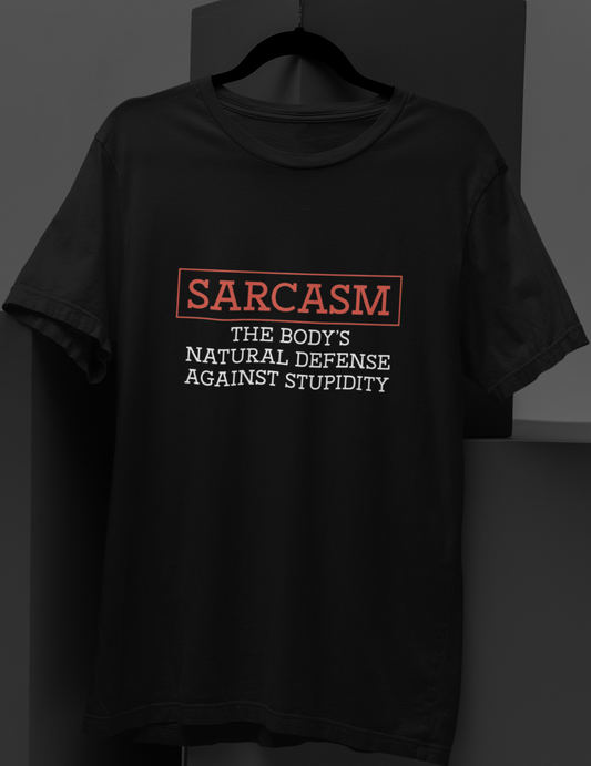 Defense Mechanism Activated: Sarcasm On Duty - Unisex T-Shirt