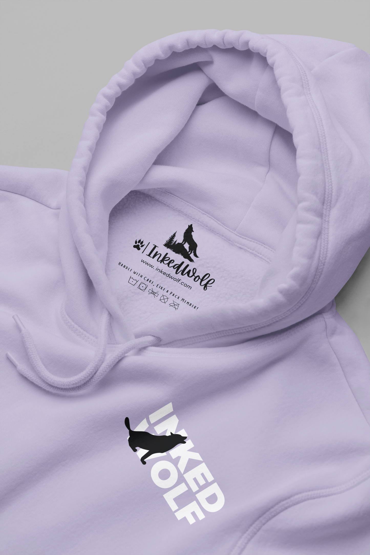 InkedWolf Brand Merch Hoodie - Stylish and Comfortable